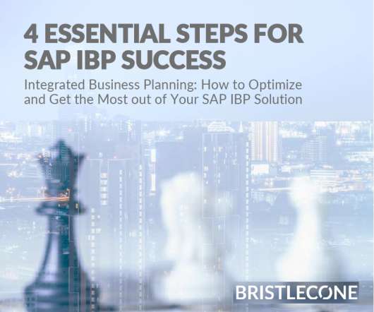 Leverage SAP IBP to Drive Planning Transformation