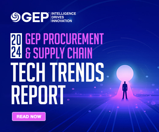 GEP Procurement & Supply Chain Tech Trends Report